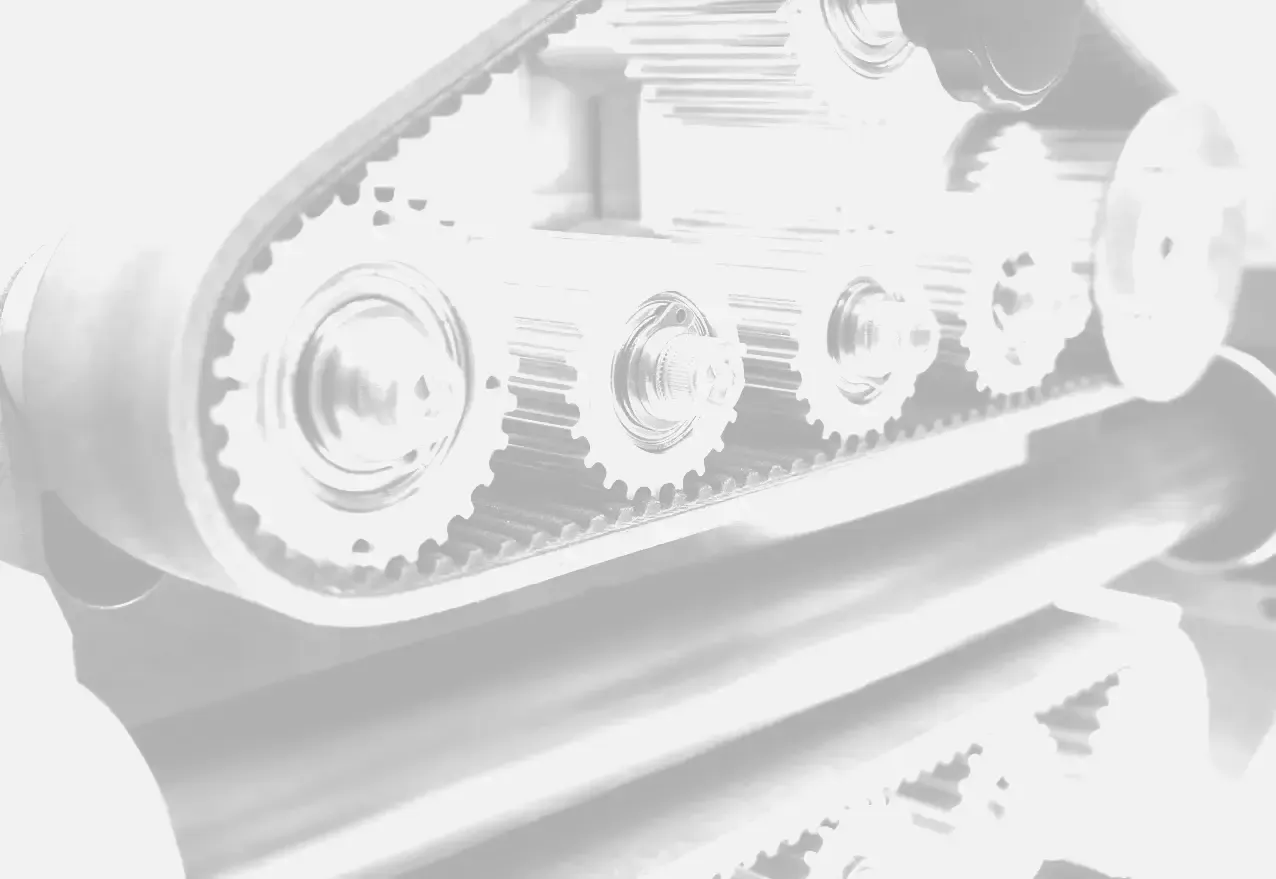 Industrial cutting machine on production line